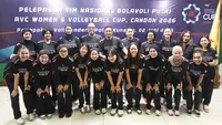 Bidik Empat Besar Piala AVC Putri 2026, Timnas Voli Putri Indonesia Resmi Dilepas