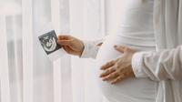 Ilustrasi ibu hamil yang sehat/Kominfo.