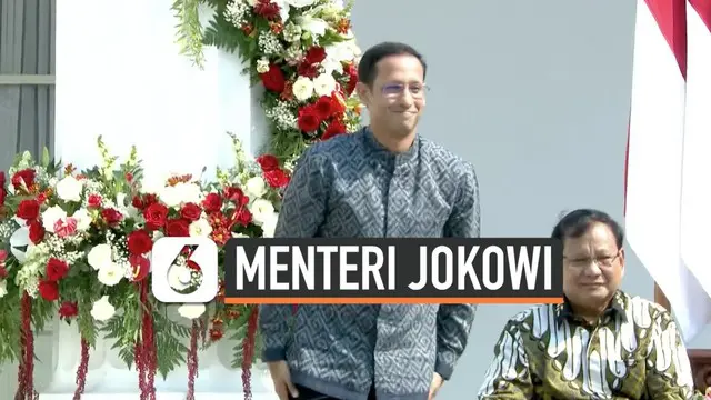 Nadiem Makarim resmi menjadi Menteri Pendidikan dan Kebudayaan (Mendikbud) di Kabinet Indonesia Maju. Ia dilantik oleh Presiden Joko Widodo di Istana Negara, Rabu (23/10/2019).