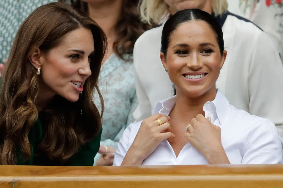 Momen Akrab Kate Middleton dan Meghan Markle di Final Wimbledon
