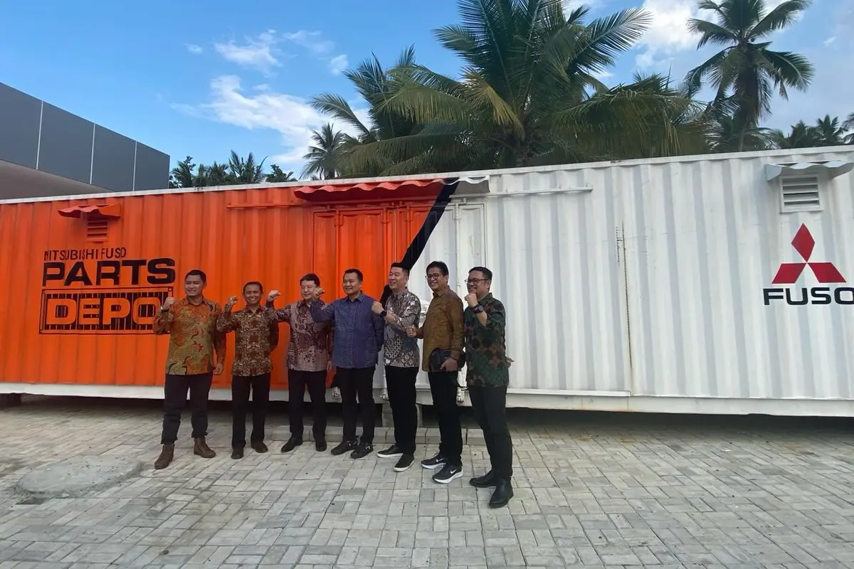 Mitsubishi Fuso Bangun Part Depo ke-19 di Morowali (ist)