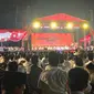 Doa bersama Pemilu Damai yang diselenggarakan oleh Polda Riau dan dihadiri ribuan warga Pekanbaru. (Liputan6.com/M Syukur)