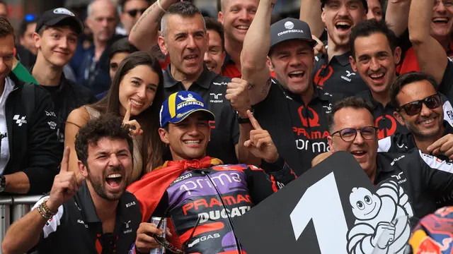 Jorge Martin Geser Posisi Bagnaia dari Puncak Klasemen MotoGP