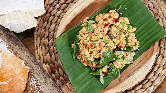 sambal tempe penyet rebus