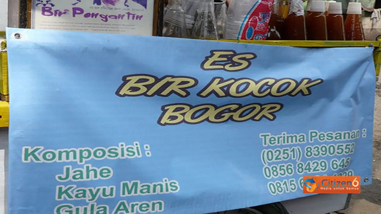 Bir Kocok Minuman Tanpa Alkohol Khas Bogor