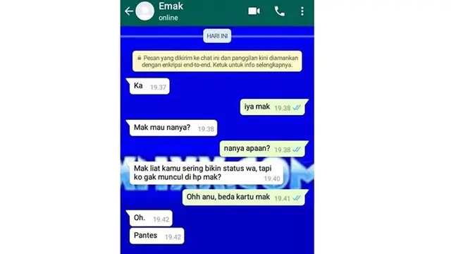 6 Chat Ibu ke Anak Ini Polos Banget, Bikin Ketawa