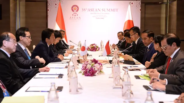 KTT ke-3 RCEP di Bangkok menghasilkan Joint Leaders Statement on Regional Comprehensive Economic Partnership (RCEP). (Biro Pers Istana)