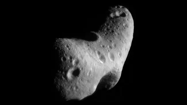 Komet Eros adalah salah satu komet yang berhasil diambil fotonya oleh NASA. (Sumber Jet Propulsion Laboratory NASA)