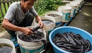 Usaha Ternak Lele 50 Ekor untuk Usia 60 Tahun/Gemini AI