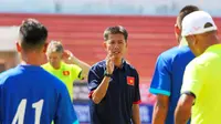 Timnas Vietnam U-19 yang dilatih Hoang Anh Tuan diagendakan menjalani uji coba di Myanmar dan TC di China. (Bola.com/VFF)