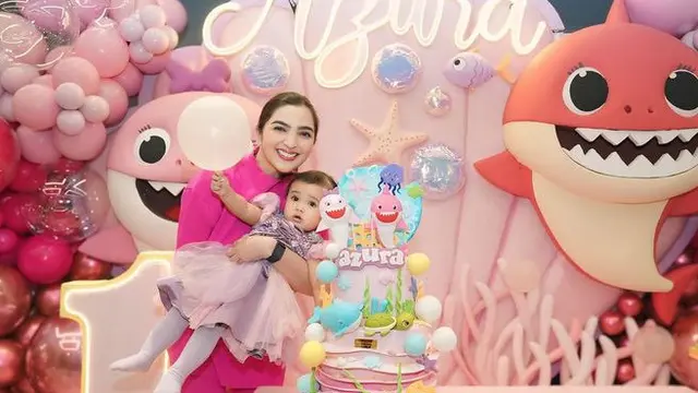 Pesta Ulang Tahun Putri Kedua Aurel Hermansyah. [@aurelie.hermansyah]