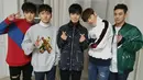 Saat debut, NU'EST mengangkat tema bullying. Mengangkat lagu Face saat debut membawa angin segar di tengah persaingan musik K-pop. (Foto: soompi.com)