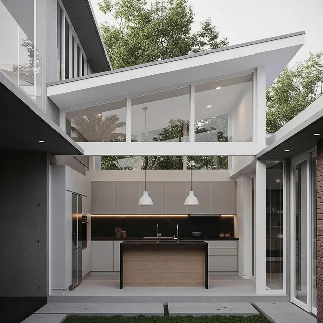 Model Atap Dapur Minimalis