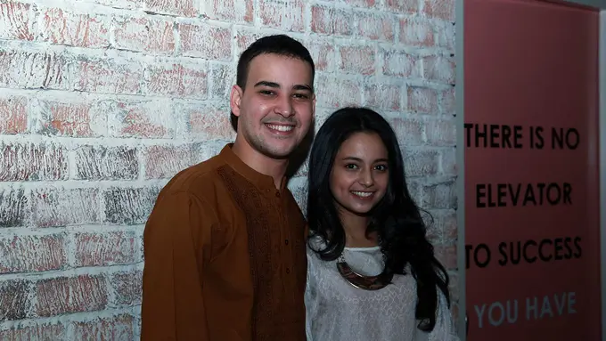 Riza Shahab dan Elyzia Mulachela