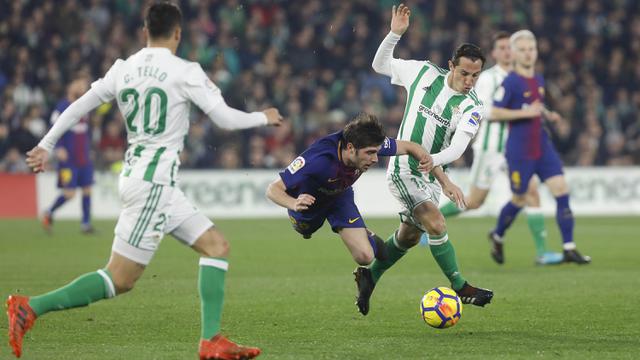 FOTO: Barcelona Pesta 5 Gol di Markas Real Betis