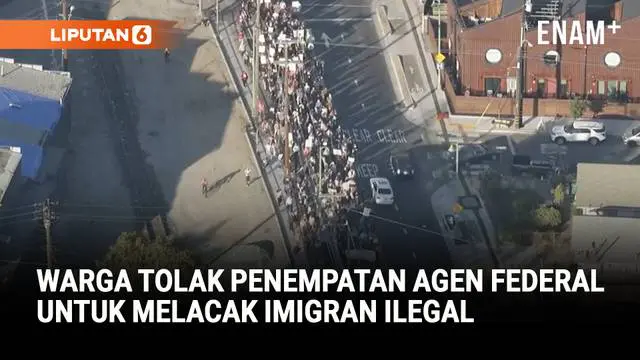 Warga Gelar Demo Tolak Penempatan Agen Federal di San Francisco