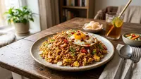 Resep Nasi Goreng Chili Oil Ebi yang Gurih dan Pedas