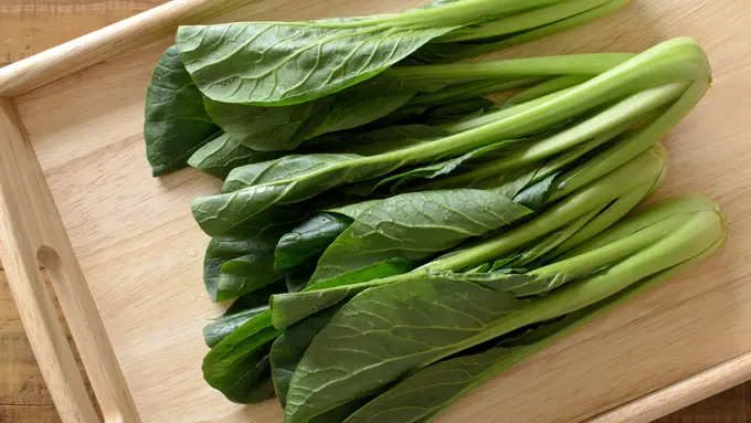 sayur sawi hijau