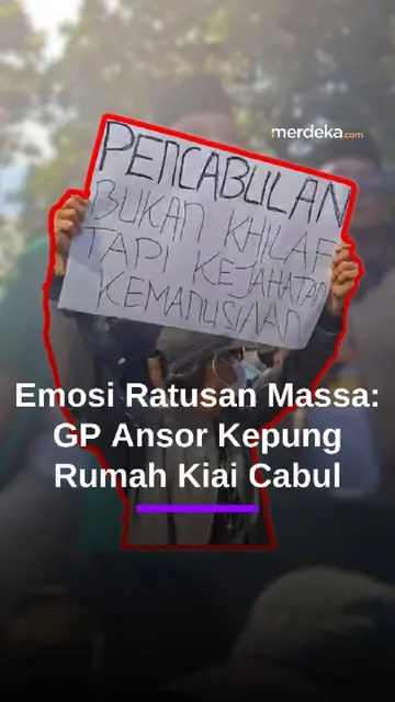 EMOSI! Ratusan Warga Hingga GP Ansor Kepung Rumah Kiai Cabul di Ponpes Pati