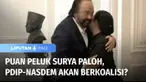 Memulai rangkaian safari politik, Ketua DPP PDIP Puan Maharani menyambangi Ketua Umum Partai Nasdem Surya Paloh. Surya Paloh mendukung jika Puan Maharani maju sebagai calon presiden atau wakil presiden dalam Pemilu 2024.