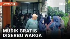 Hari Pertama Pendaftaran Mudik Gratis, Diserbu Ratusan Warga yang Harus Rela Antre Sejak Subuh