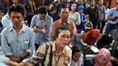Suasana tegang saat pembacaan keputusan praperadilan yang diajukan mantan Walikota Makassar Ilham Arief Sirajuddin, Jakarta,  Selasa (12/05/2015). (Liputan6.com/Andrian M Tunay)
