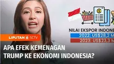 Donald Trump kembali memenangkan pilpres Amerika Serikat, dan akan resmi dilantik pada Januari 2025. Lantas apa efeknya untuk ekonomi Indonesia ? Saat Donald Trump kembali menjabat sebagai Presiden Amerika Serikat, selengkapnya dalam Cuanomix.