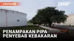 Kesaksian Warga, Ini Penampakan Pipa yang Alami Kebocoran Milik Depo Pertamina Plumpang