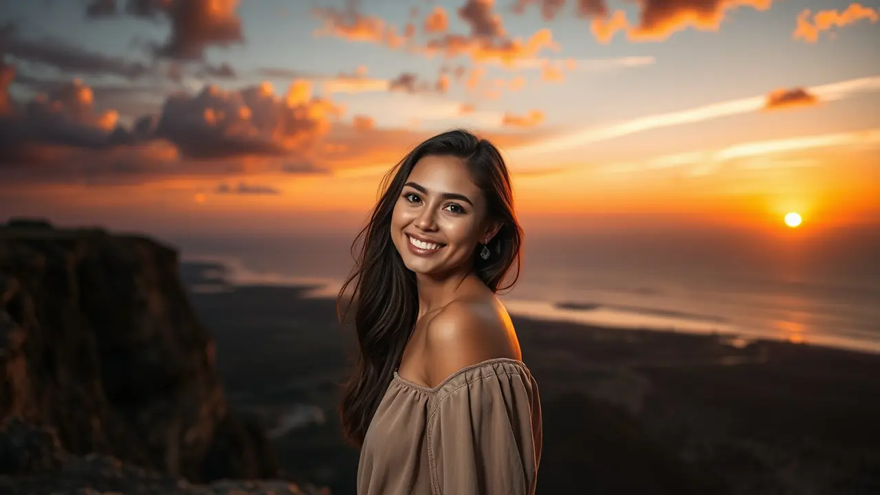 caption untuk senja