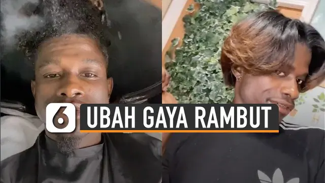 Video seorang pria berambut keriting ingin merubah model rambutnya ini mengundang perhatian.