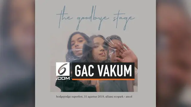 Gamaliel mengejutkan para penggemar GAC dengan mengumumkan akan menggelar The Goodbye Stage. Ini akan menjadi penampilan terakhir sebelum GAC vakum.