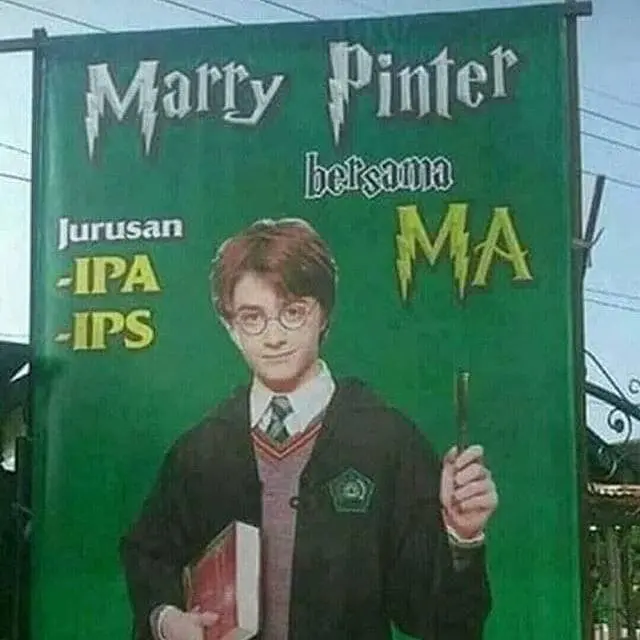 6 Spanduk Unik Kreasi Sekolah Ini Bikin Geleng Kepala