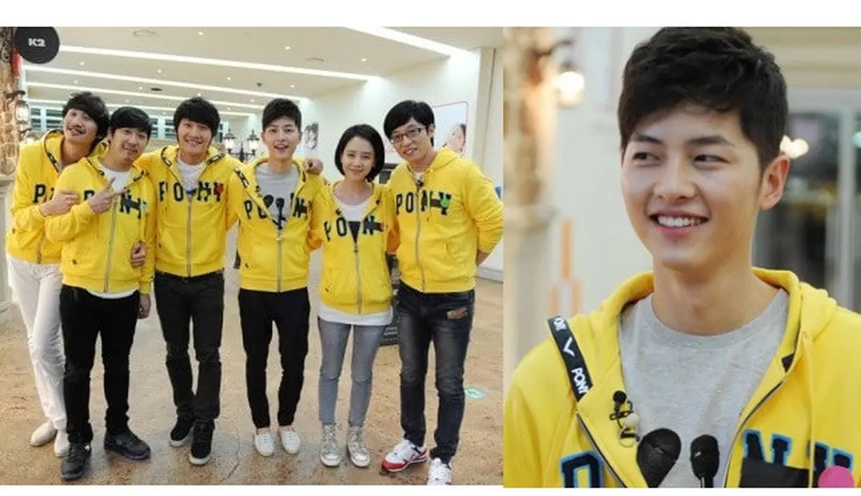 Song Joong Ki di Running Man. (SBS via Soompi)