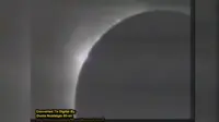 Ini detik-detik gerhana matahari yang paling menghebohkan pada 11 Juni 1983. (Video Grab)