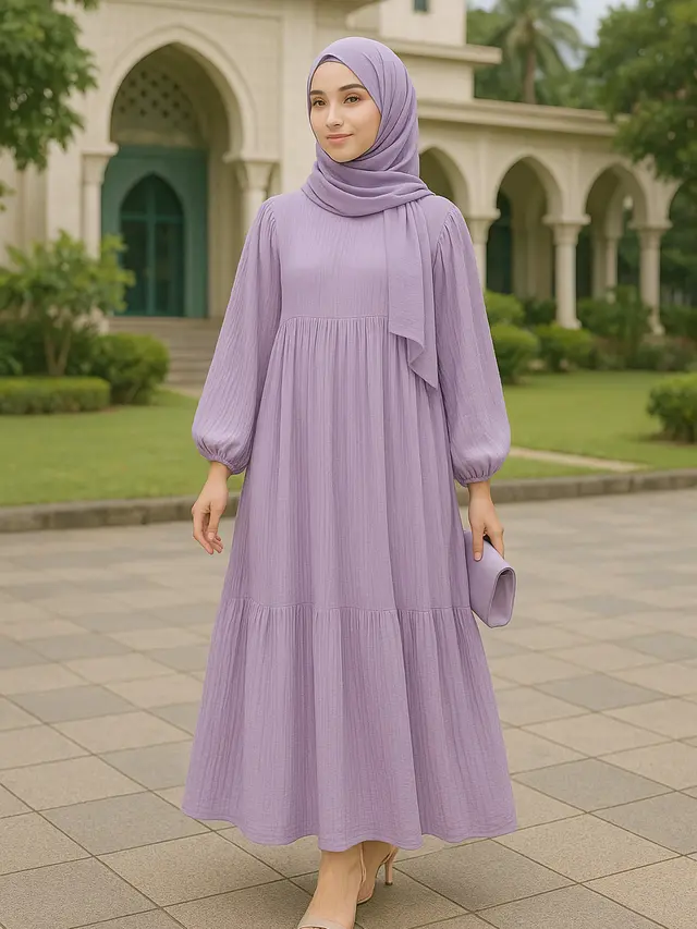 Model Gamis Oversized untuk Sehari-hari