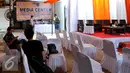 Suasana hari pertama pendaftaran calon Pilkada 2015 di kantor KPU Kota Depok masih terlihat sepi, Jakarta, Minggu (26/7/2015). Diperkirakan para pasangan bakal calon Walikota akan mulai mendaftar diri pada Senin (27/7) besok.(Liputan6.com/Yoppy Renato)