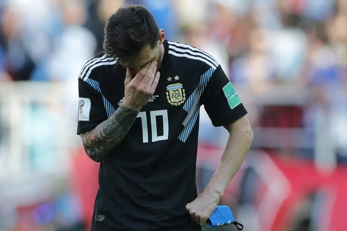 FOTO: Beragam Ekspresi Lionel Messi Ketika Argentina Gagal Menang