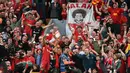 Kisah Mohamed Salah dan Liverpool akan berakhir pada akhir musim ini. Salah memutuskan untuk meninggalkan Anfield pada bursa transfer musim panas mendatang. (AFP/Paul Ellis)
