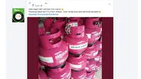 Penelusuran  klaim akan segera hadir Elpiji non subsidi tabung warna pink.