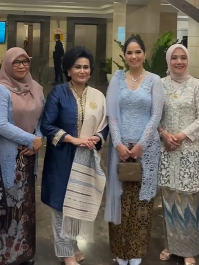 Gaya Annisa Pohan jadi ibu menteri (Instagram/annisayudhoyono)