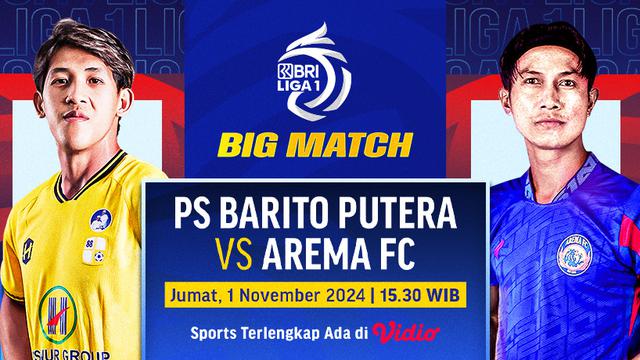 Barito Putera vs Arema