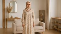 7 Model Gamis Abaya Remaja Terbaru agar Terlihat Muda dan Stylish (sumber:AI)