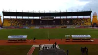 Stadion Si Jalak Harupat, Soreang, Bandung. (Bola.com/Muhammad Faqih)