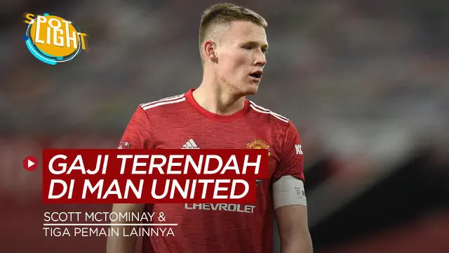 VIDEO: Scott Mctominay dan 3 Pemain yang Menerima Gaji Paling Rendah Di Manchester United