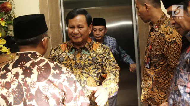 Prabowo Temui Presiden PKS Bahas Hasil Pertemuan dengan Demokrat