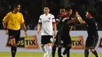  Indonesia All Star sukses meredam JS & Friends 3-2 di Stadion GBK Jakarta, (2/6/2014). (Liputan6.com/Helmi Fithriansyah)