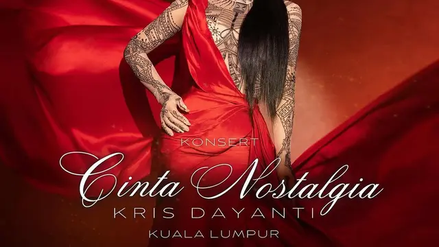 Penampilan Anggun Kris Dayanti untuk Konser di Malaysia. (instagram/krisdayantilemos)