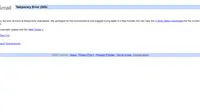 Layanan Google, Gmail, dan YouTube down. Dok: Tommy Kurnia/Liputan6.com