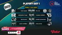 Link Live Streaming DOTA Bali Major 2023 Rabu 5 Juli di Vidio : Beastcoast vs Gaimin Gladiators