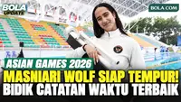 Masniari Wolf Antusias Tampil di Asian Games 2026, Tak Mau Terbebani Target Medali